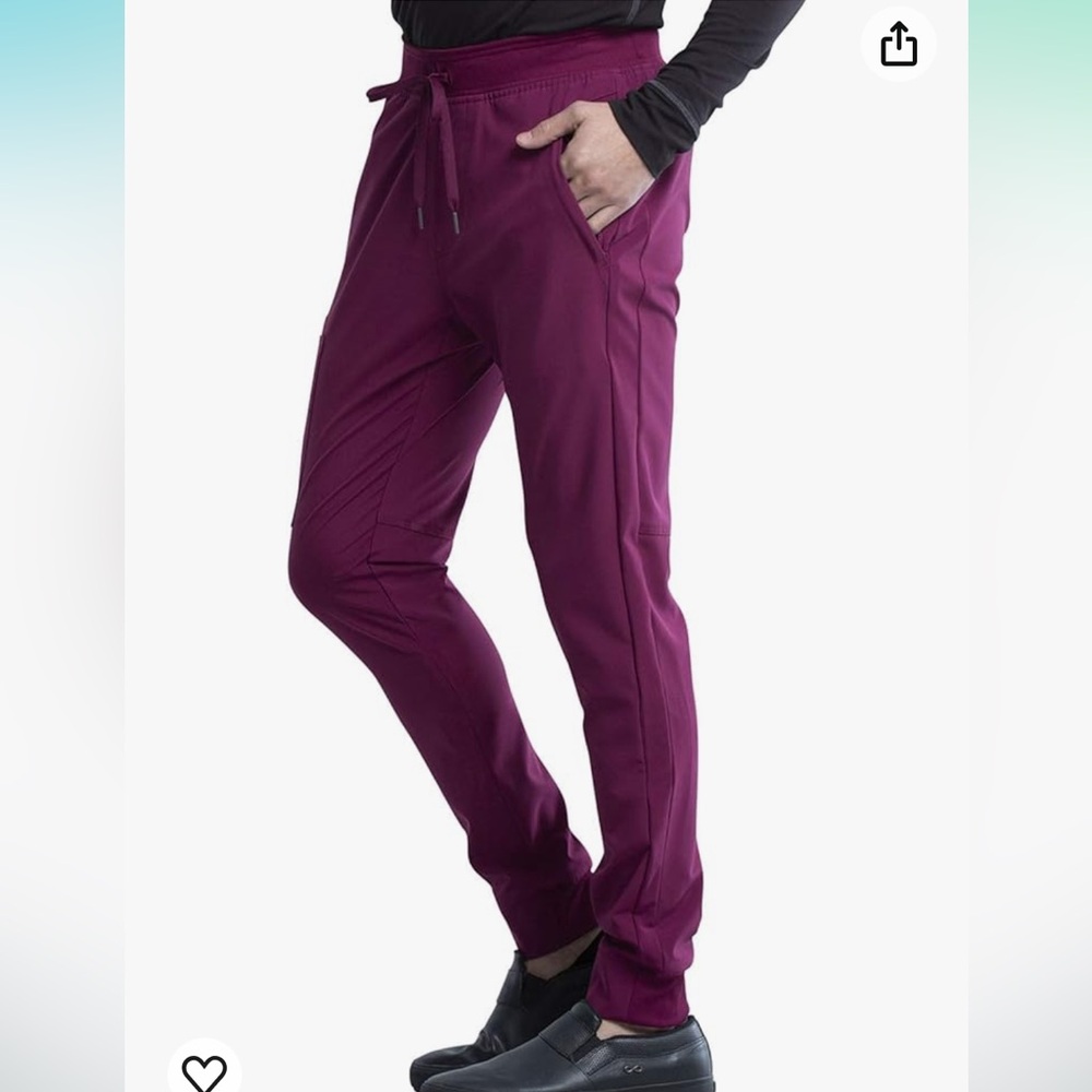 Infinity Cherokee Men’s Jogger Scrub Pants - Picture 3 of 6